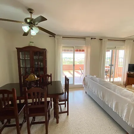 Atico Terraza 65m. Playa, Piscina, A/c, Wifi 산루카데바라메다